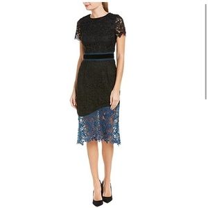 Laundry Poseidon Lace Dress Size 10 NWT